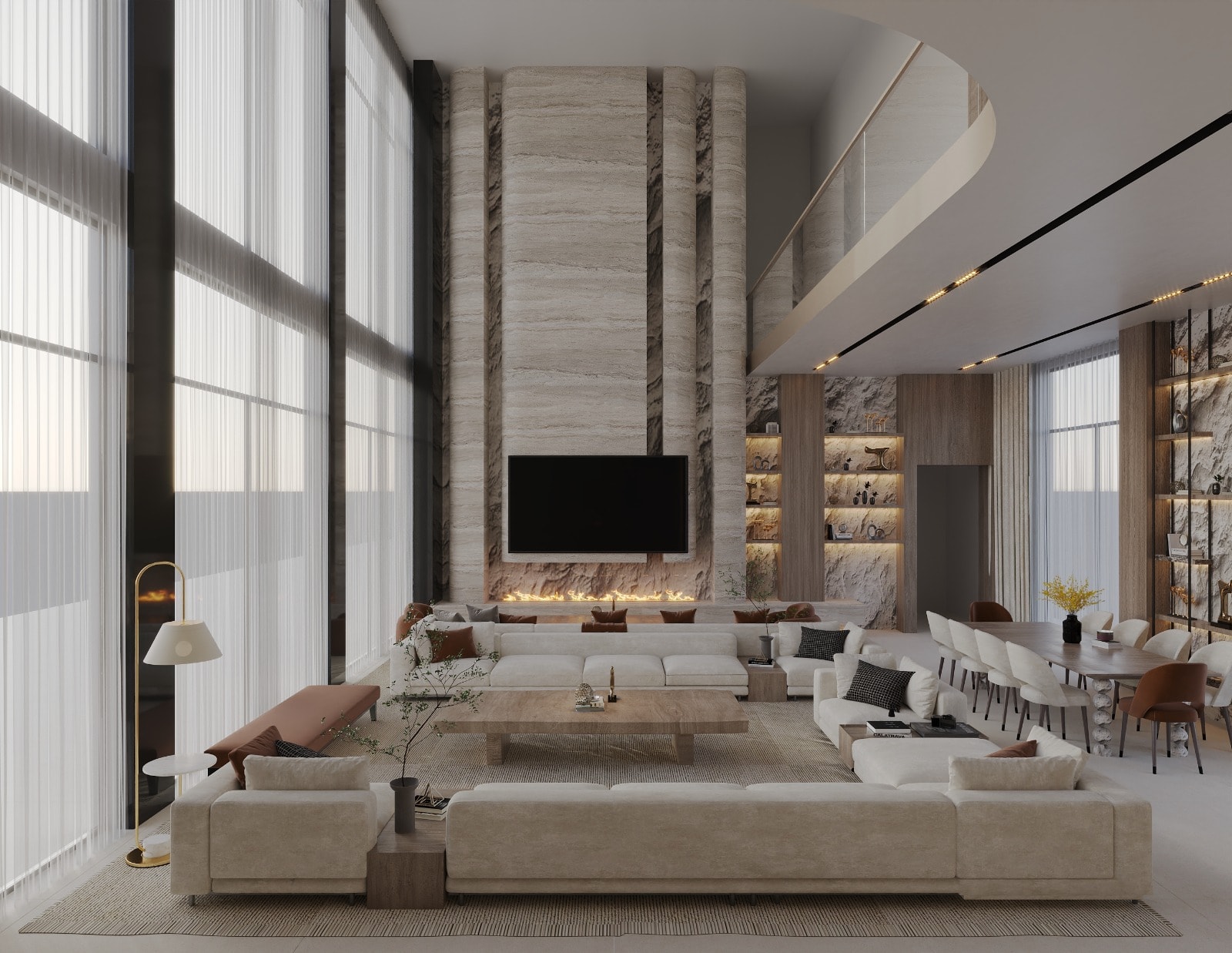 The Contemporary Grand Majlis view