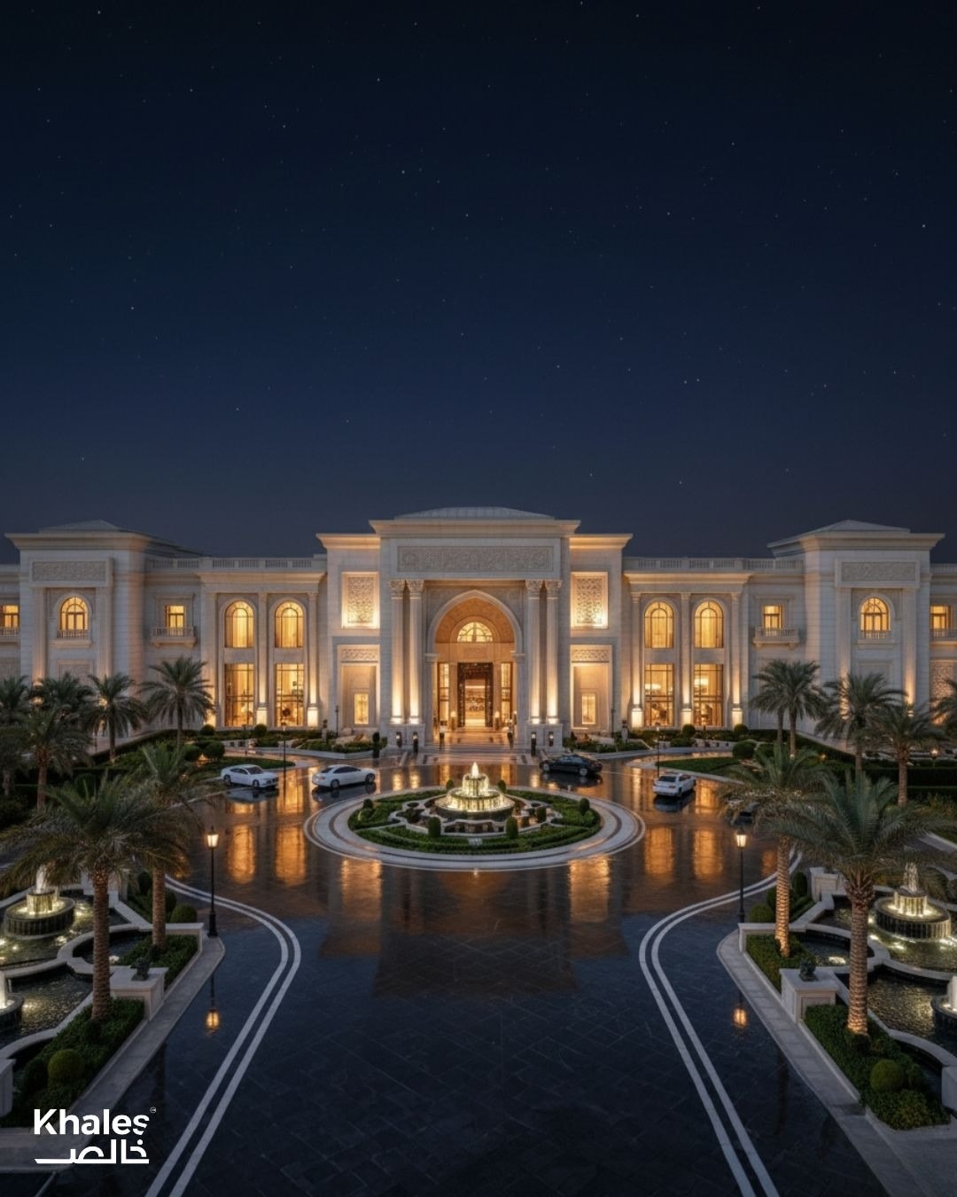 The Abu Dhabi Grand Palace view