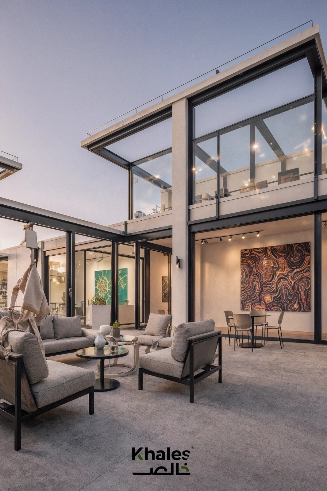 The Courtyard, Mall of the Arts view