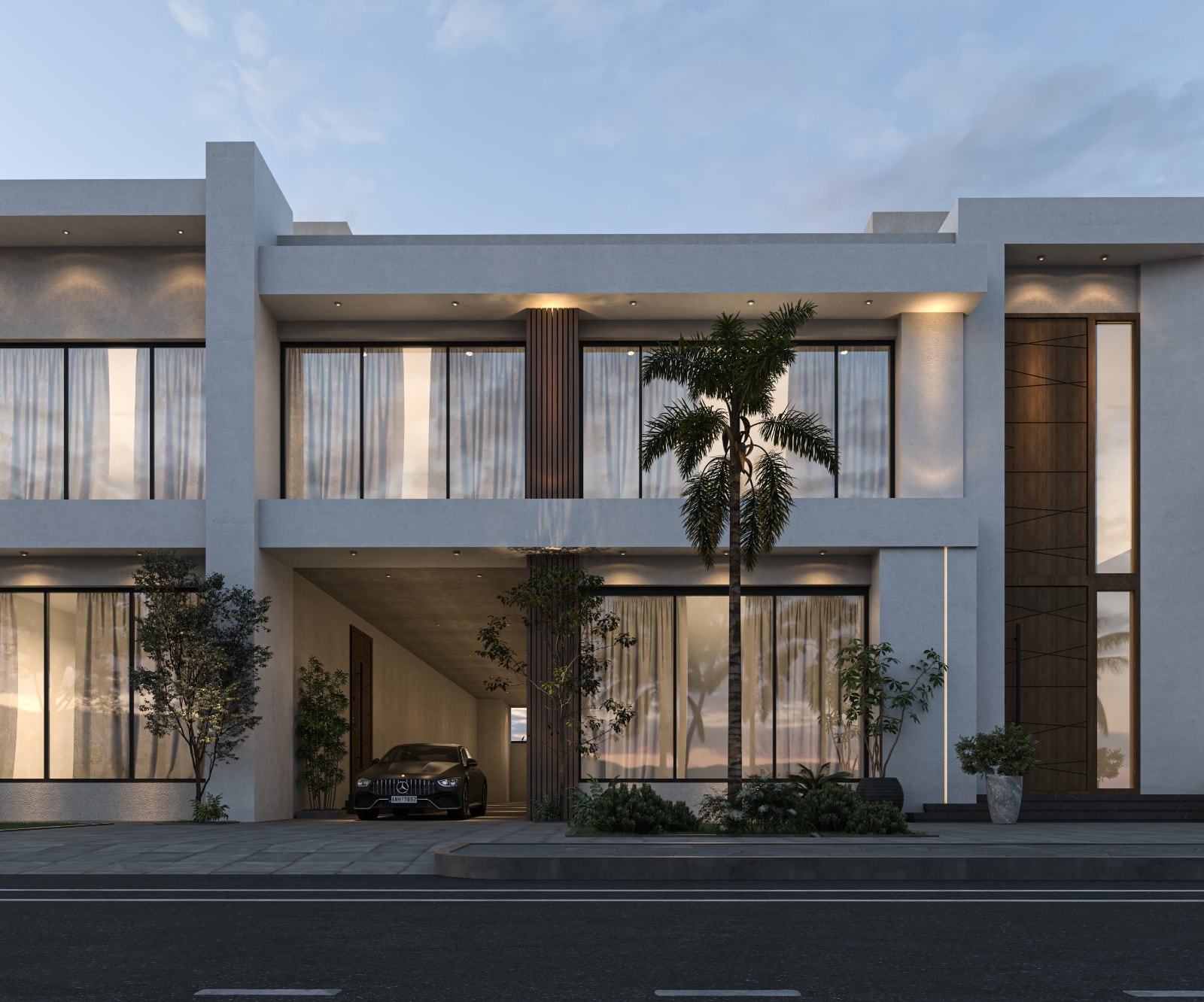 Riyadh Twin Villas view